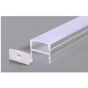 OPTONICA Led profil opál fedővel  2m  5183