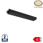 LED mini mágneses sínlámpa MM30 10W meleg fehér /5493 (Optonica)