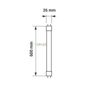 OPTONICA LED fénycső  T8  7W  25,4x600mm  nappali fehér  5542