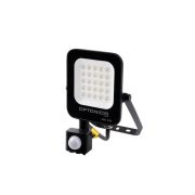    OPTONICA LED SMD reflektor 20 W ,fekete ház mozgásérzékelővel , hideg fehér 5774