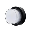 LED 15 W fali lámpa kerek fekete IP65 semleges fehér/ 7533 (Optonica)