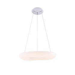   OPTONICA mennyezeti LED függőlámpa fehér/38w/120°/450x1200mm/ kör/meleg fehér/ 9036