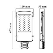 OPTONICA LED UTCAI VILÁGÍTÁS  50W  5000Lumen  hideg fehér  9172