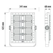 OPTONICA LED STADION VILÁGÍTÁS  240W  24000Lumen hideg fehér 9177