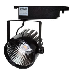   BELTÉRI LED REFLEKTOR / 12W / fekete / hideg fehér / FL5127 (Optonica)