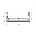 Led profil opál fedővel 7mm-2m , OT5191 (Optonica)